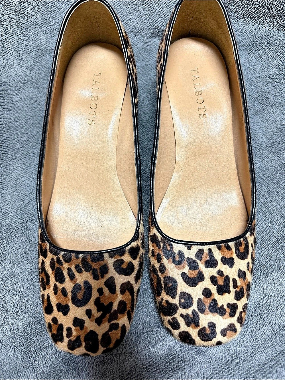 Talbots Laney Leopard Wedges